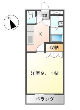 サニーヒルズ　Ｍの物件間取画像